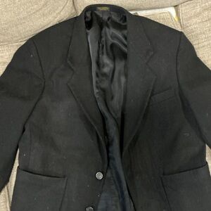 Classic Black Oscar De La Renta sports coat- vintage